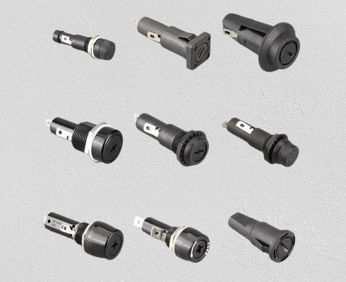quality  Heavy Duty Panel Mount Fuse Block , 30A 250 Volt Fuse Holder factory