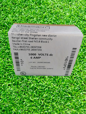 10*38mm Solar Pv Ceramic Cartridge Hrc Fuse Cylindrical Type Gg