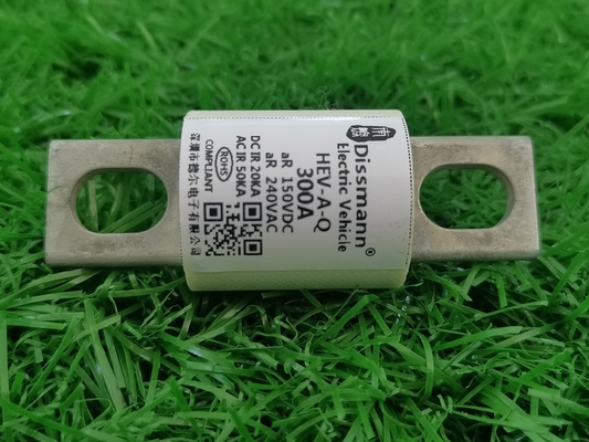 Ev 400amps 250vac Ceramic Automotive Fuses M8 Bolted Dc20ka 70mm High Voltage