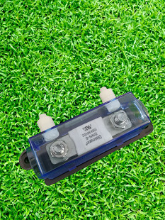 Maga Bolt On Fuse Block Blue Terminal Medium Size Flat Type Fuse Base
