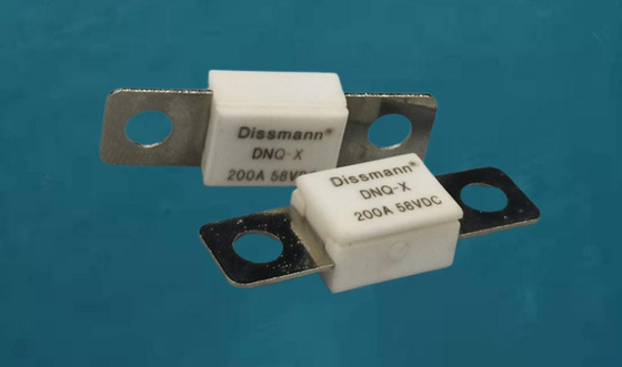 Ceramic Material Time Lag Fuse , DC58V 200A Low Voltage Fuses