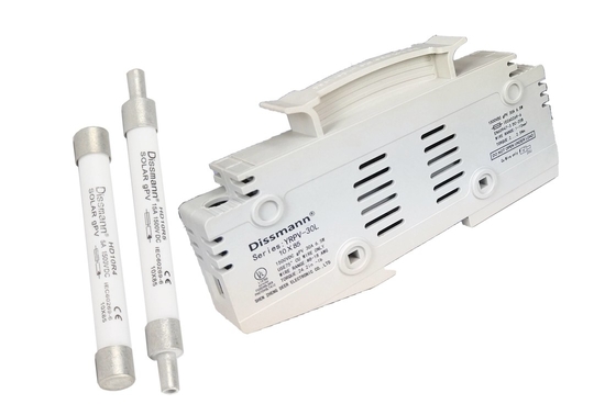 10x85 Solar PV Fuse With Holder , 30A Energy Storage System Fuse