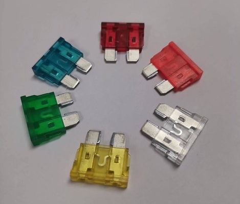 Fast acting DC32V 25A Clear Automotive Blade Fuses Conform To UL248