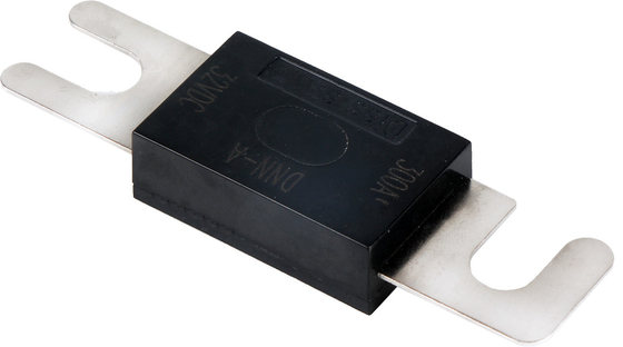 Black Automotive Blade Fuses , 32VDC Car Blade Fuse Time Lag