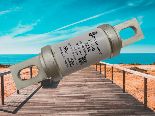 High Voltage Ceramic EV Semiconductor Fuses , Charging Pile Fast Acting Fuse