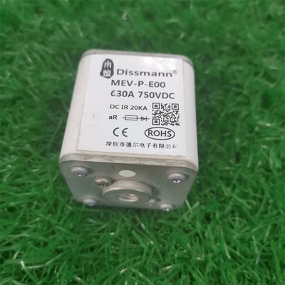 DC50KA High Breaking Capacity Fuse Dissmann MEV Series 500VDC 700Ampere