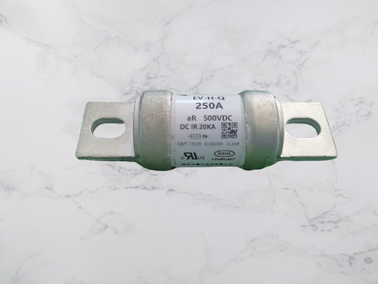 Power Battery Automotive Fuse , Ceramic Bolt Type ESS Fuse