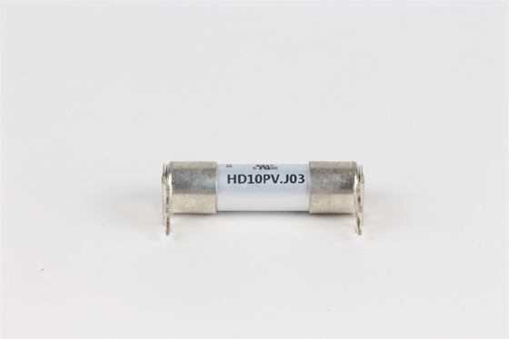 Solder Plate Mount 10x38mm Ceramic Fuse High Voltage HD10D.J03 UL Certified