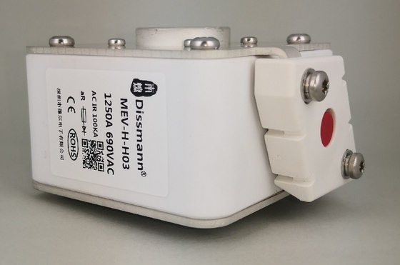 IEC60269-4 Industrial Power Fuses , Square Time Delay Cartridge Fuse