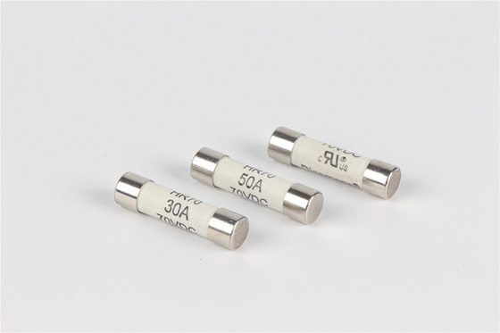 Telecommunication Ceramic Tube Fuse , Fast Acting 100 Amp 250v Fuse