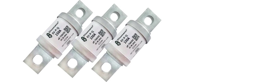 Fast Acting Ceramic Automotive Fuses 150 Amp 750VDC Stud Mount Installation