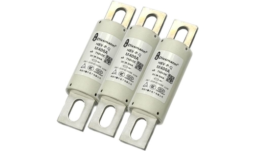 Electricle Ceramic Automotive Fuses High Breaking Capacity 400amp 750volt
