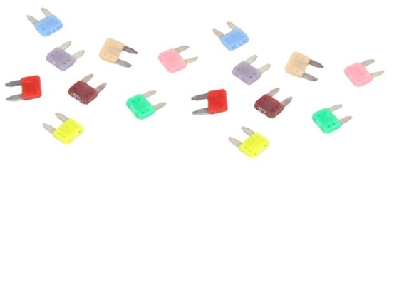Withstand Capacity Mini Blade Car Fuses Fast Acting 40A Current Rating