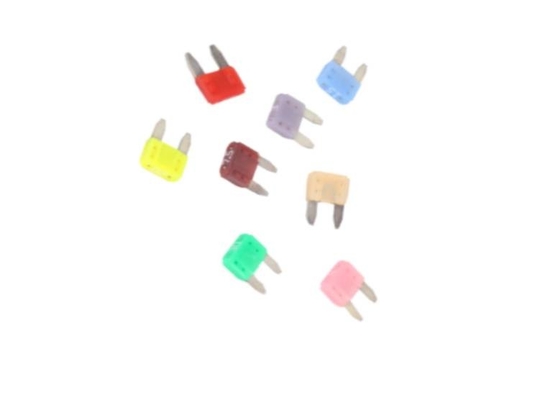 Withstand Capacity Mini Blade Car Fuses Fast Acting 40A Current Rating