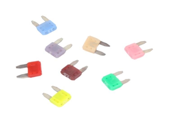 Withstand Capacity Mini Blade Car Fuses Fast Acting 40A Current Rating