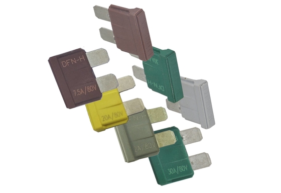 Fast Blow Automotive Replacement Fuses , DC80V Led Mini Blade Fuses