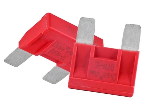 LED  Automotive Blade Fuses PBT Material 80VDC with Zinc Alloy pins