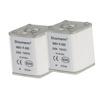 Semiconductor Industrial Power Fuses 750VDC European Standard Square