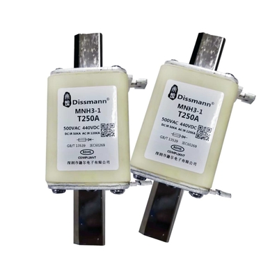 High Voltage NH Type HRC Fuse High Breaking Capacity 250A Rated Current