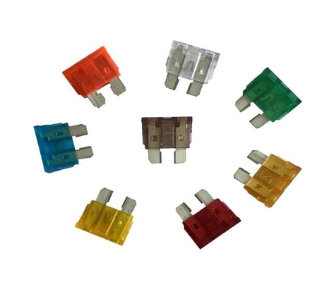 ISO8820 Low Voltage Fuses , 32VDC Cartridge Fuse For Car Yellow Colour