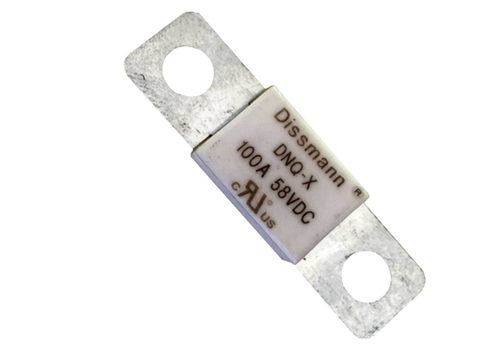 Electric Wood Shell 200 Amp Cartridge Fuse , 58VDC Bolt Down Time Lag Fuse