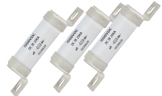 White Bs88 60a Fuse Ceramic Material 1000VDC ISO8820 Standard
