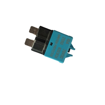 28VDC Resettable Circuit Breaker Blade Fuse , 15A Auto Reset Blade Fuse