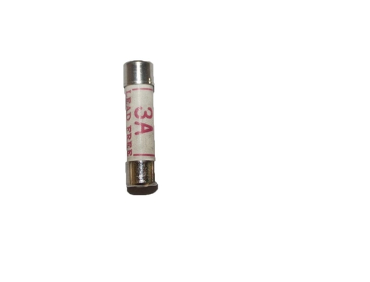 Ceramic BS1362 Cartridge Fuses 3A Rated Current Red Colour