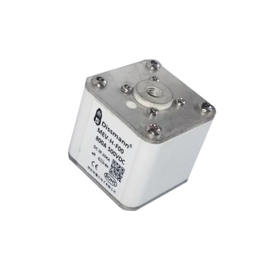 Square  MEV Ceramic Automotive Fuses 500volt European PV White Colour