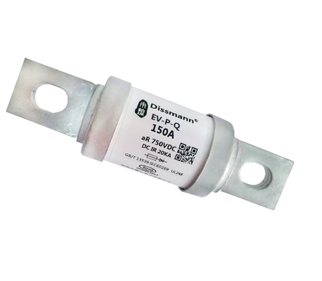 Electric Vehicle High Breaking Capacity Fuse AC690V  White Colour