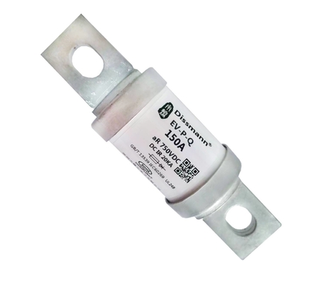 Electric Vehicle High Breaking Capacity Fuse AC690V  White Colour