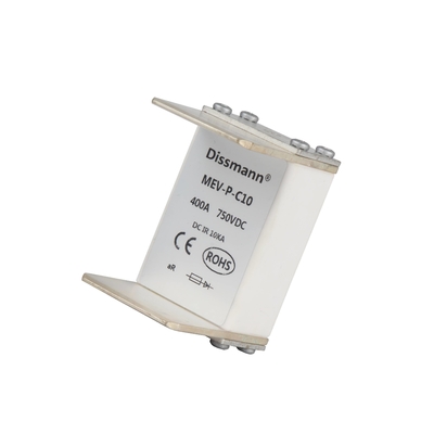 European Square Body Fuse In Inverter DC10KA Breaking Capacity