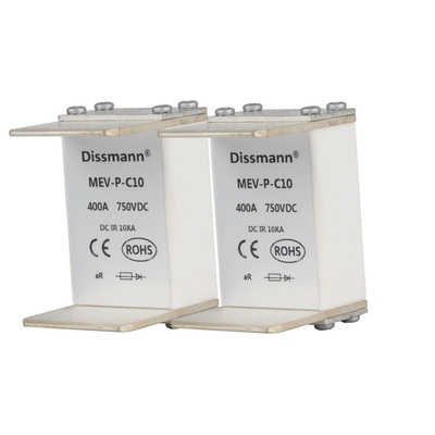 European Square Body Fuse In Inverter DC10KA Breaking Capacity