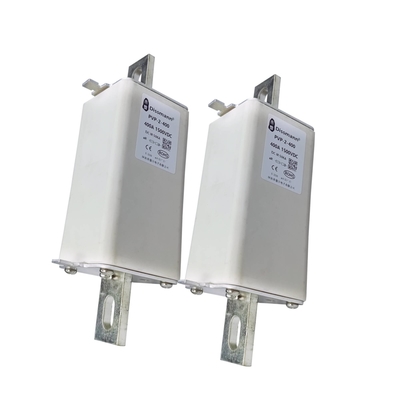 1500VDC Solar PV Fuses , 400 Amp Dc Fuse With Copper Alloy Pins