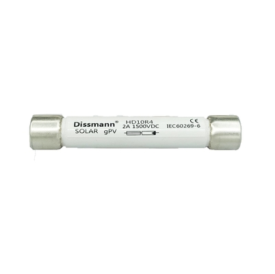 1500VDC High Voltage Dc Fuse , Ceramic Solar Amp Power Cable Fuse
