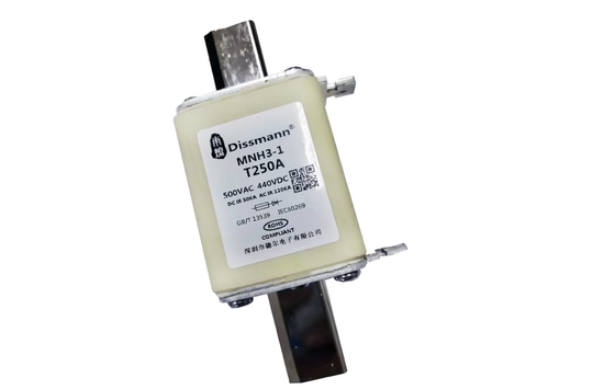 European High Breaking Capacity Fuse , 250A Solar Panel Inline Fuse
