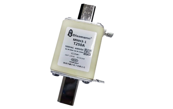 European High Breaking Capacity Fuse , 250A Solar Panel Inline Fuse