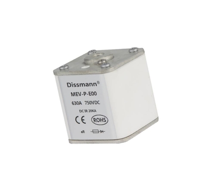 Charging Pile Solar PV Fuses DC20KA Breaking Capacity Ceramic Material