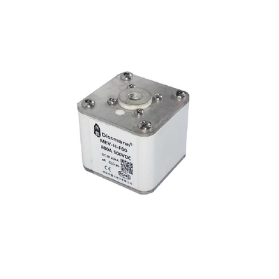 White High Power Solar Dc Fuse MEV Series 500volt Rated Voltage