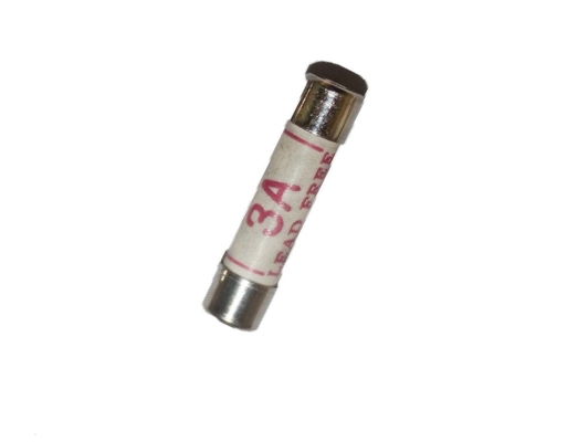 Ceramic Tube British Standard Fuses , Nickel Plated 3a Plug Top Fuse