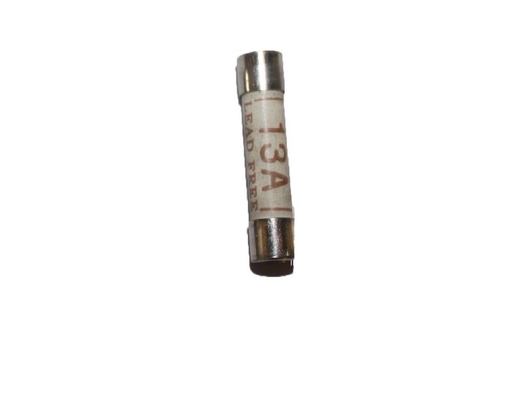 Brown BS1362 Cartridge Fuses 13a SE1027 Ceramic Tube Material