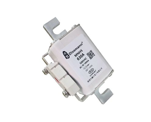 500volt High Rupturing Capacity Cartridge Fuse NH Series With Alloy Pin