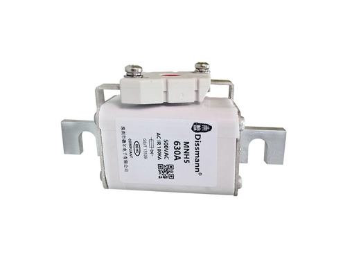 500volt High Rupturing Capacity Cartridge Fuse NH Series With Alloy Pin