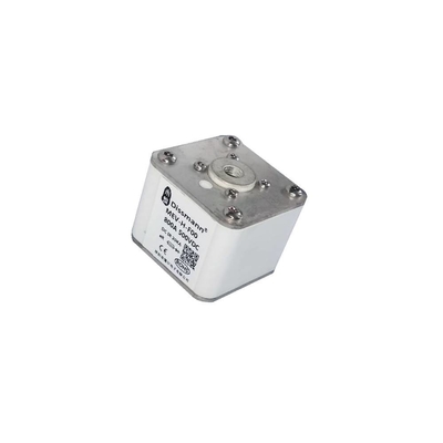 500VDC High Voltage Hrc Fuse Cartridge Fuse MEV Series With Alloy Pin