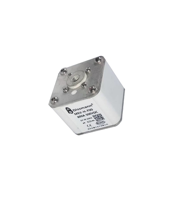 500VDC High Voltage Hrc Fuse Cartridge Fuse MEV Series With Alloy Pin