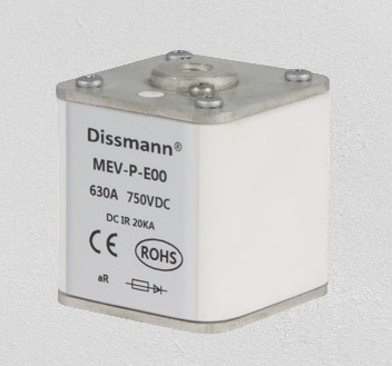 IEC60269-4 Industrial Power Fuses , Square Time Delay Cartridge Fuse