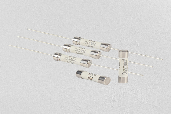 Low Current Industrial Power Fuses HRP70  Ceramic Material 70VDC