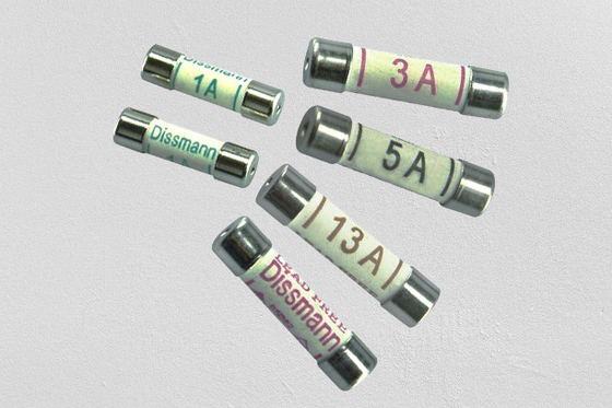 Overload Protection BS1362 Cartridge Fuses 7 Amp Rated Current