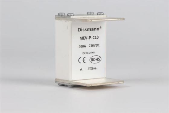 UL 400 Amp Dc Fuse , White AR Protection European Square Fuse