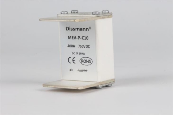 UL 400 Amp Dc Fuse , White AR Protection European Square Fuse